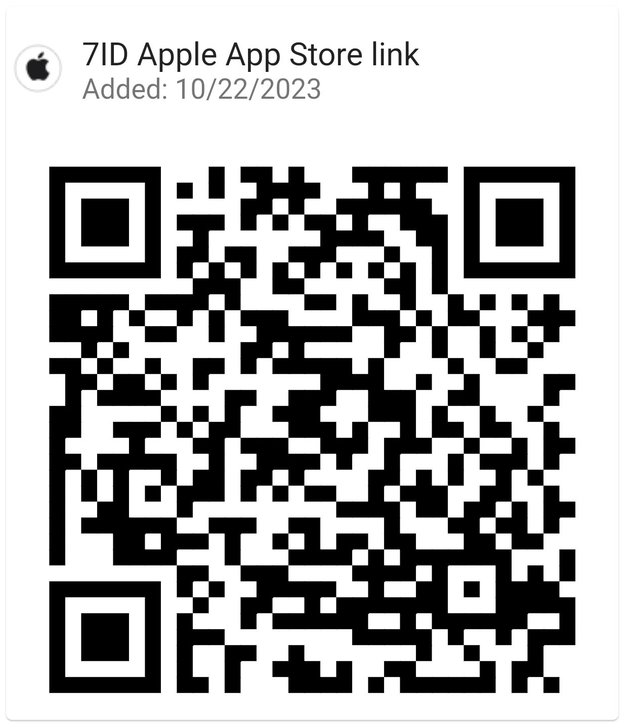 Apple App Store မှ 7ID ကို ဒေါင်းလုဒ်လုပ်ပါ။