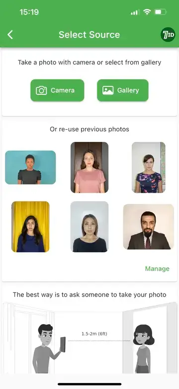 7ID programa: Tailando „Visa Photo Maker“.