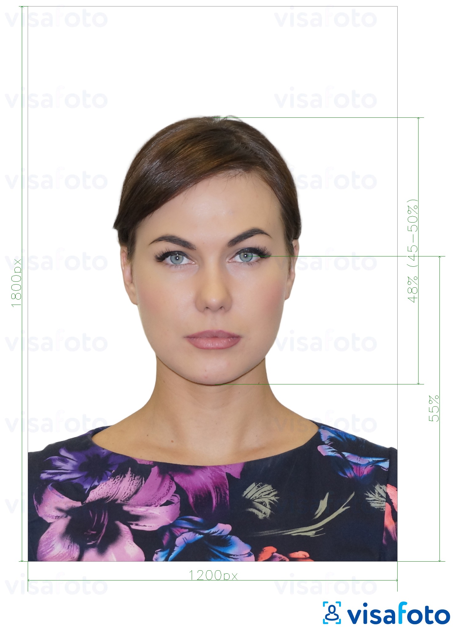 Образец фотографии для __name__ с точными размерами